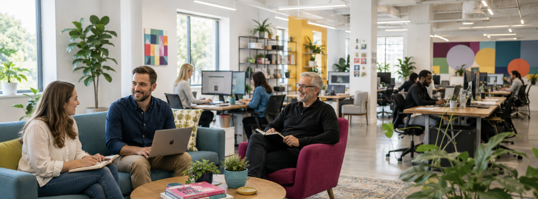 SKL Group studio — open, collaborative workspace